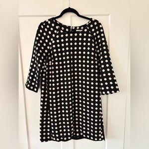 Black and White Polka Dot Dress Anthropologie